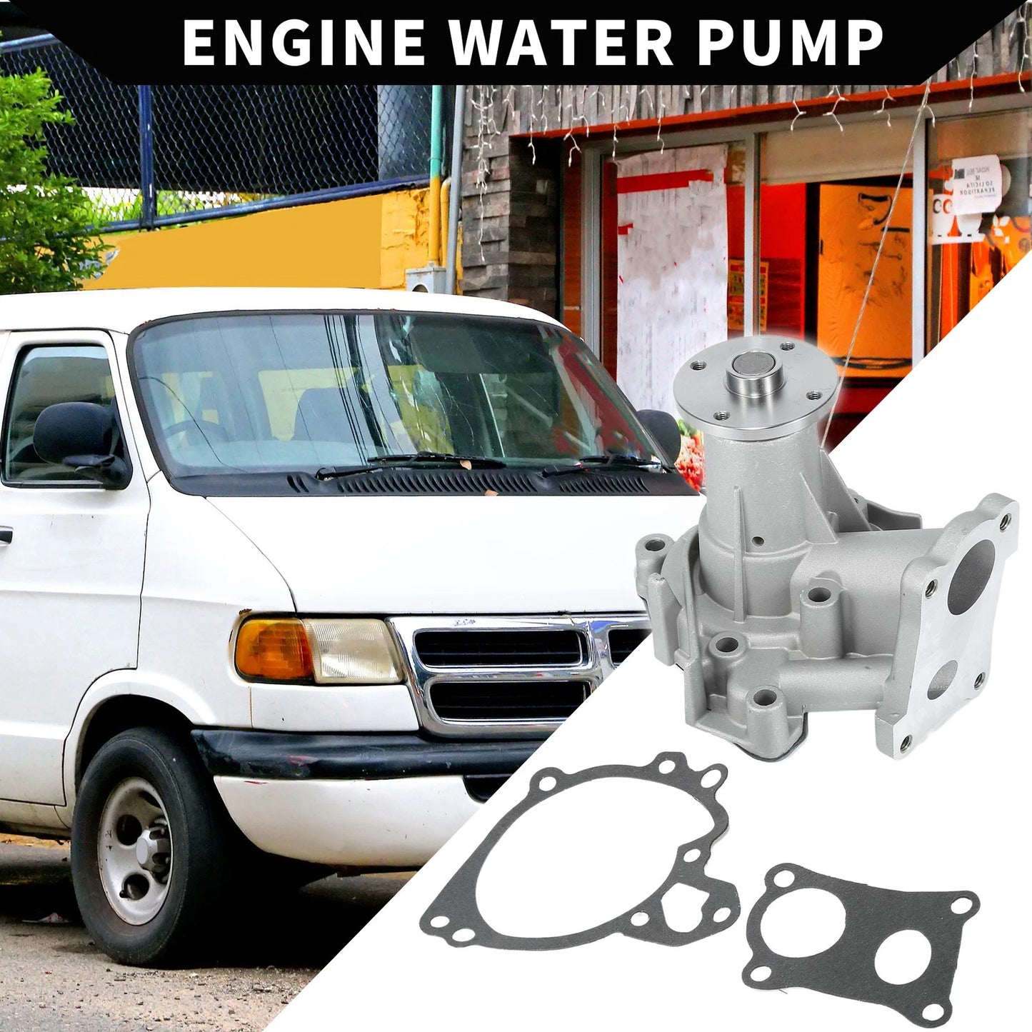 Water Pump for Dodge H100 Gasket Kit (2006-2013)