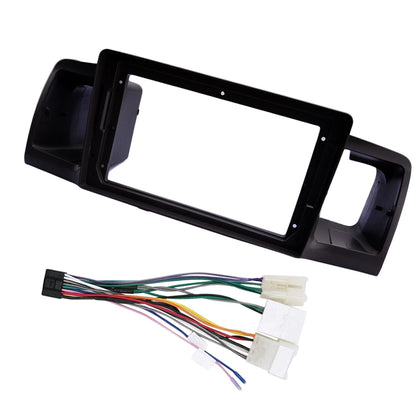9" Stereo Radio Fascia Panel Frame w/ Harness for Toyota Corolla (2007-2012)