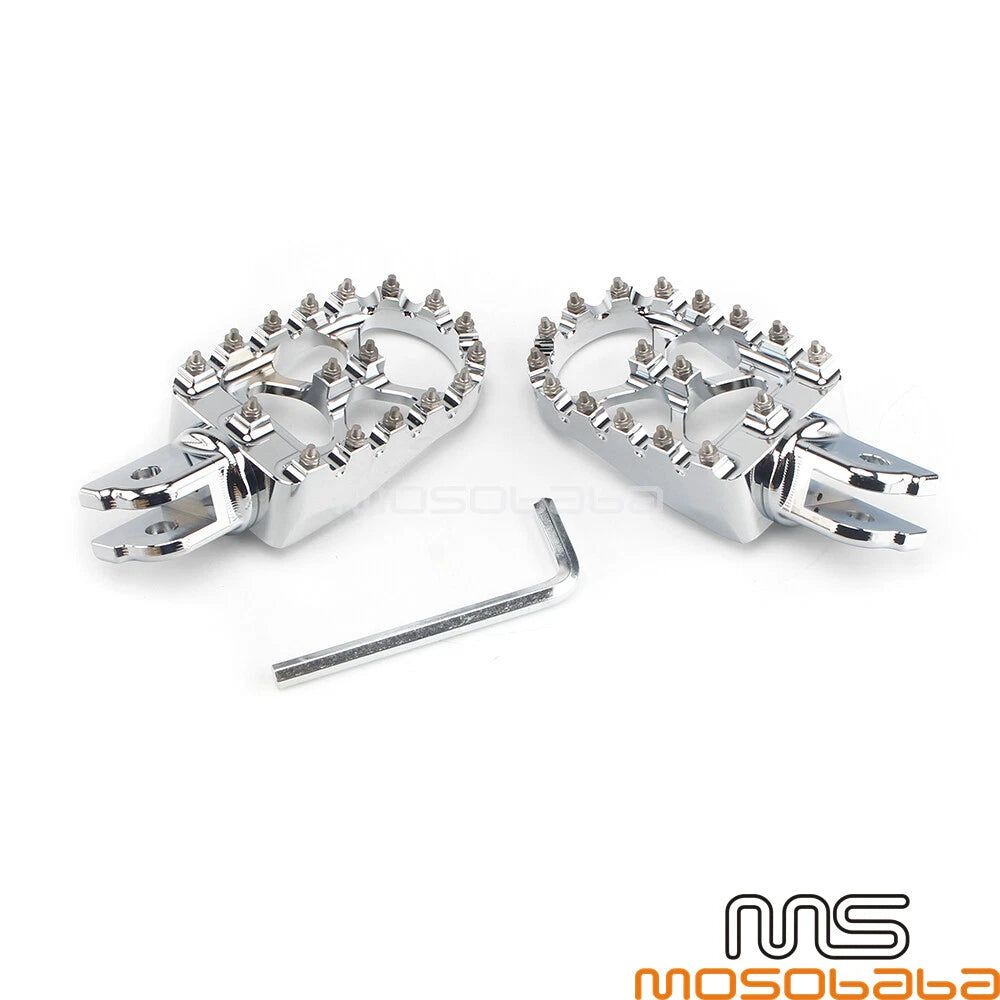 Motorcycle MX Foot Pegs for Harley FLDE FLFB FLHC FLSB FLSL FXBB FXLRS (2023)