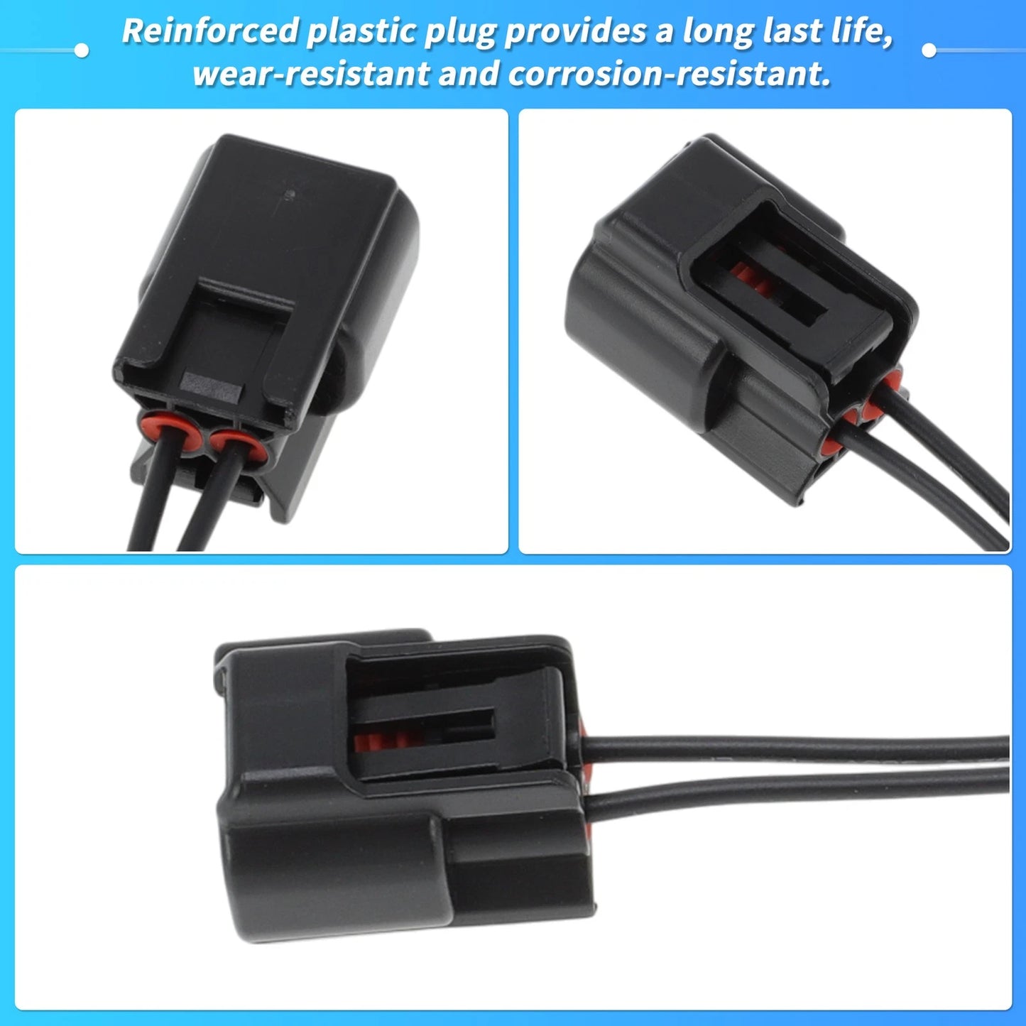 2 x Camshaft Position Sensor Connector Pigtails for Ford