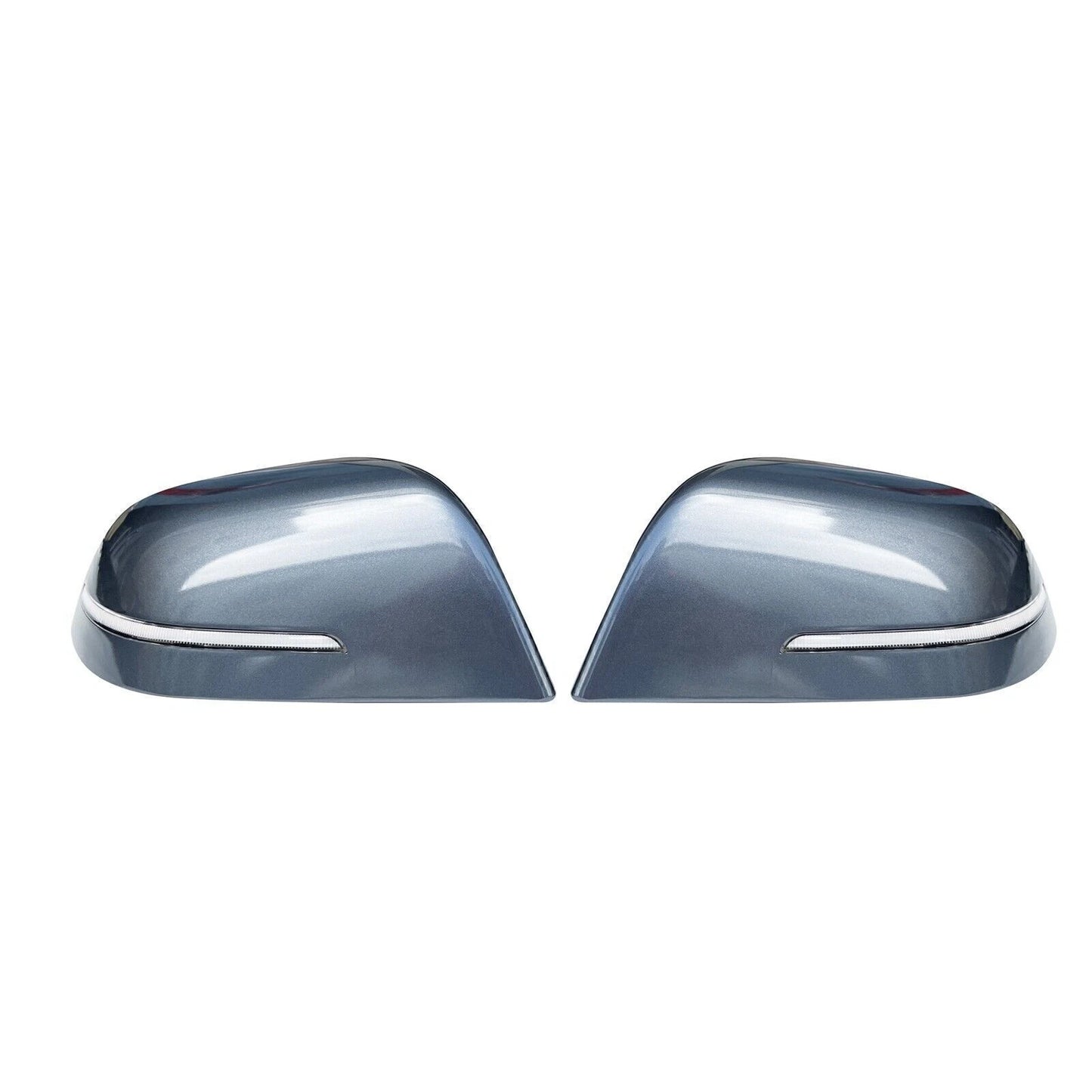 Gray Rearview Side Mirror Cover Cap for Tesla Model 3 (2017-2023)