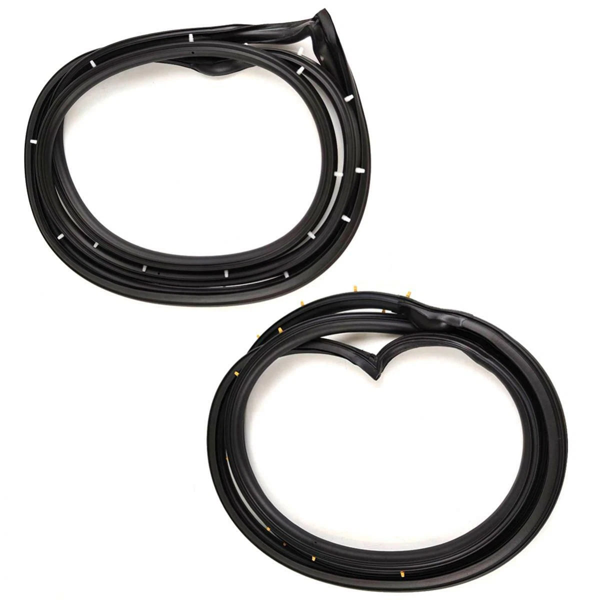 Door Rubber Weatherstrip FL+FR Fits Mitsubishi Lancer E-CAR CB2 4D Sedan 1992-96