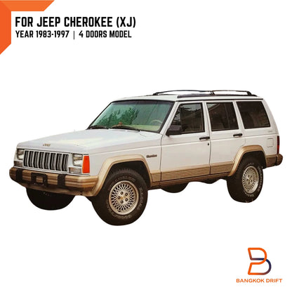 6 x Fender Flares Wheel Arch for Jeep Cherokee XJ (1983-1997)
