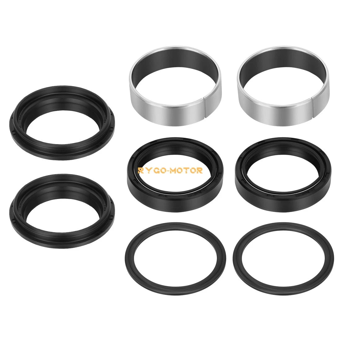 Front Fork Bushing Dust Oil Seals for Suzuki GSXR600 GSXR750 (2004–2005)