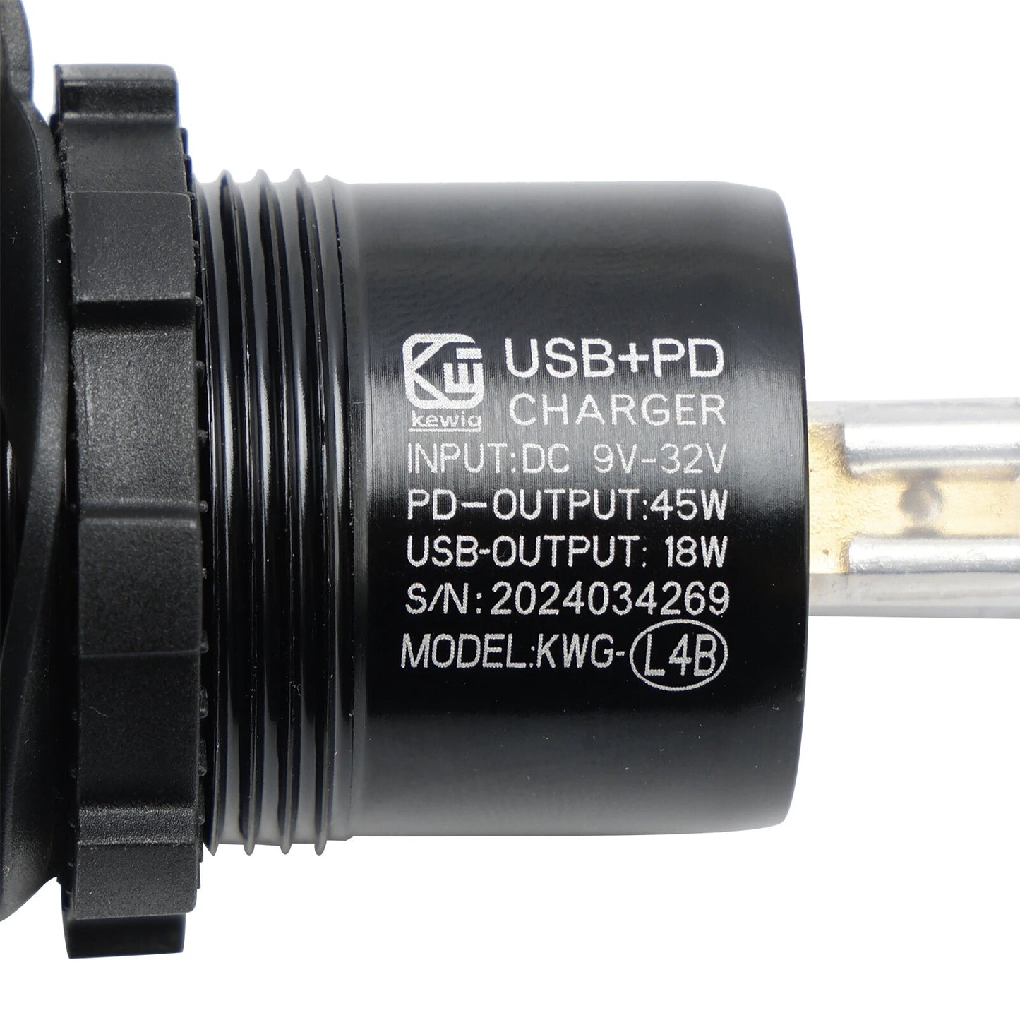 12V Female USB-C Fast Charger for Yamaha PG-1 (2023-2024)