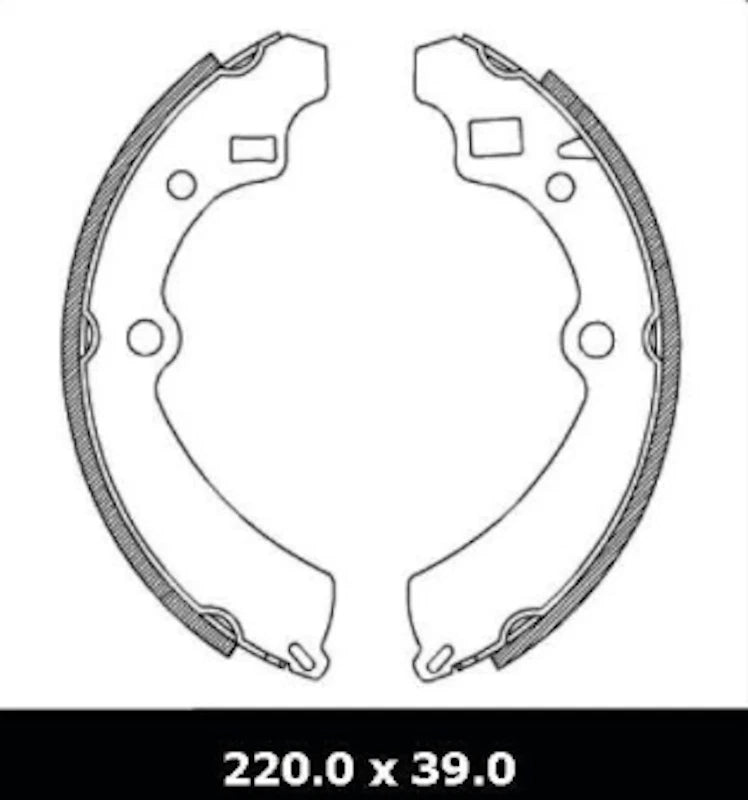 Rear Brake Shoe / Drum Spring Hardware for Suzuki Sierra SJ413