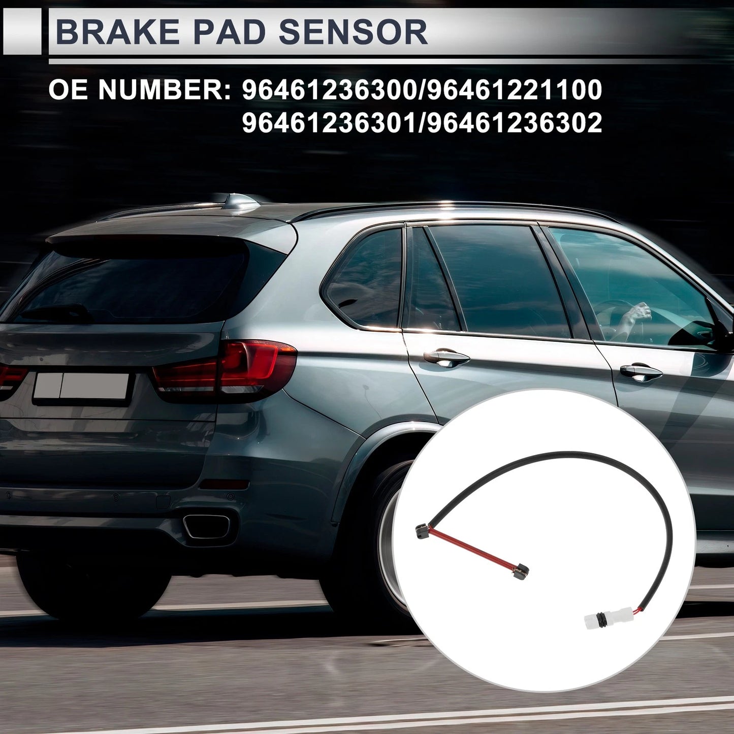 1pc Front Brake Pad Wear Sensor for Porsche 911 (1989-1998)