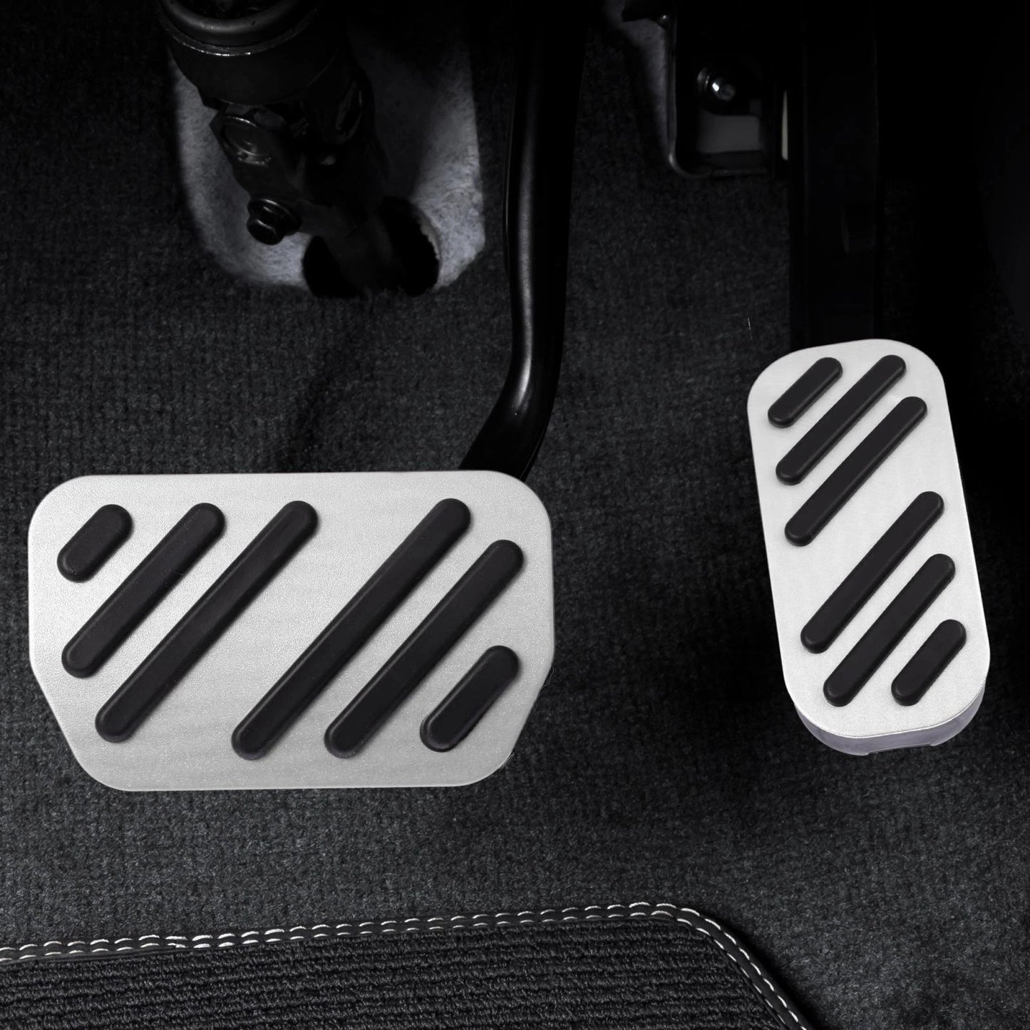 2 x Gas Pedal Brake Pedal Covers for Toyota CH-R Corolla Prius (2016-2023)