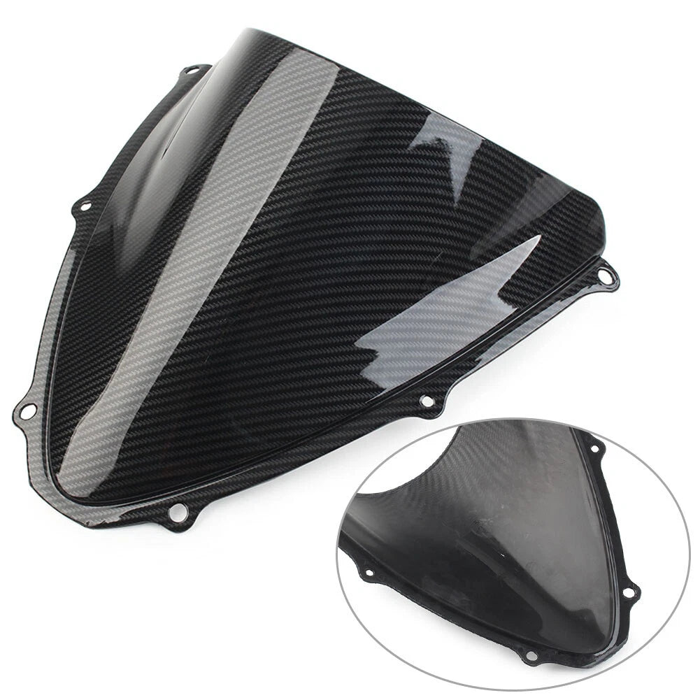 ABS Windshield for Suzuki GSXR600 GSXR750 K6 2006-2007 Carbon Fiber Black