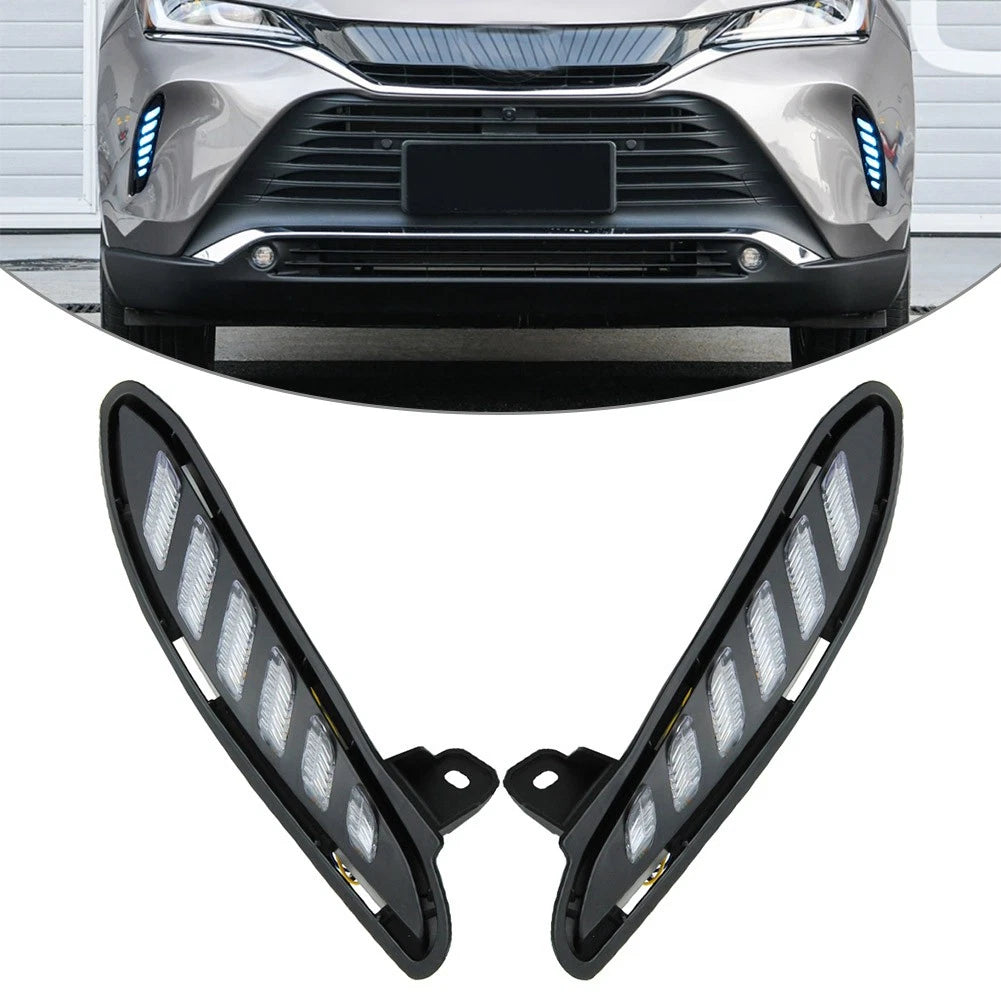 LED Daytime Running Lights with Turn Signal for Toyota Venza (2021-2022)