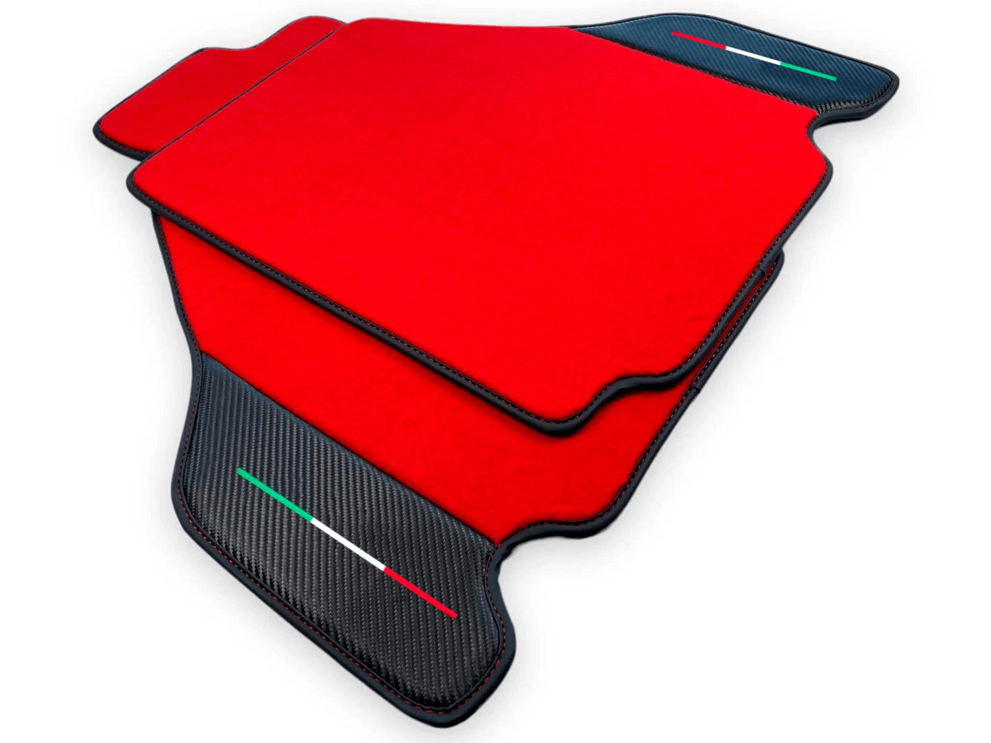 Red Car Mats for Ferrari F430 Floor Mats (2004-2009)