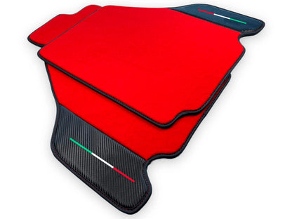 Red Car Mats for Ferrari F430 Floor Mats (2004-2009)