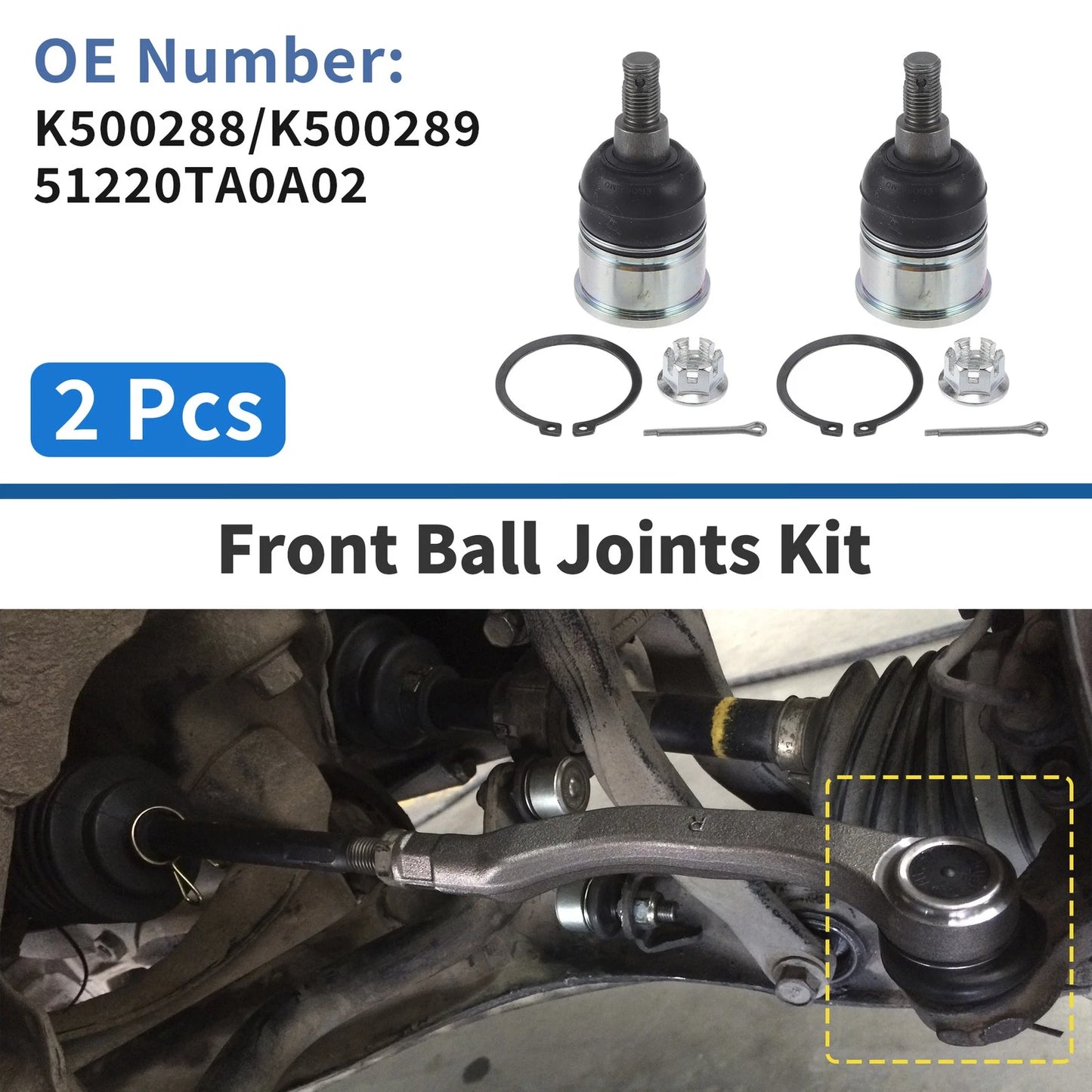Front Lower Ball Joints for Honda Acura (2008-2012)