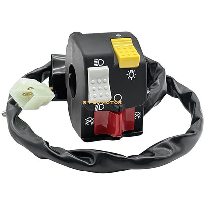 Left Handlebar Light/Kill/Start Switch for Honda ATC200X ATC250R (1983–1985)