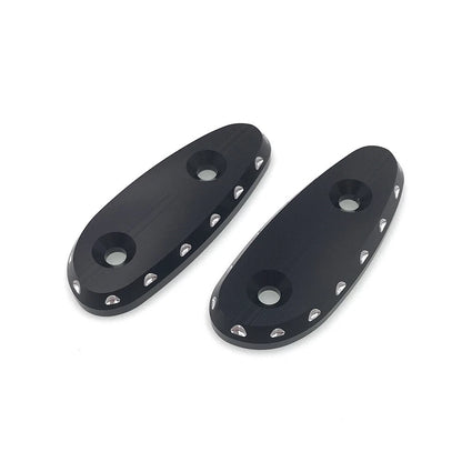 Right & Left Mirror Hole Covers for Suzuki Hayabusa GSX1300R (2008-2023)