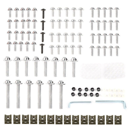 Fairing Bolt Kit for Kawasaki Ninja ZX6R, ZX7R, ZX9R, ZX14 (2000-2023)