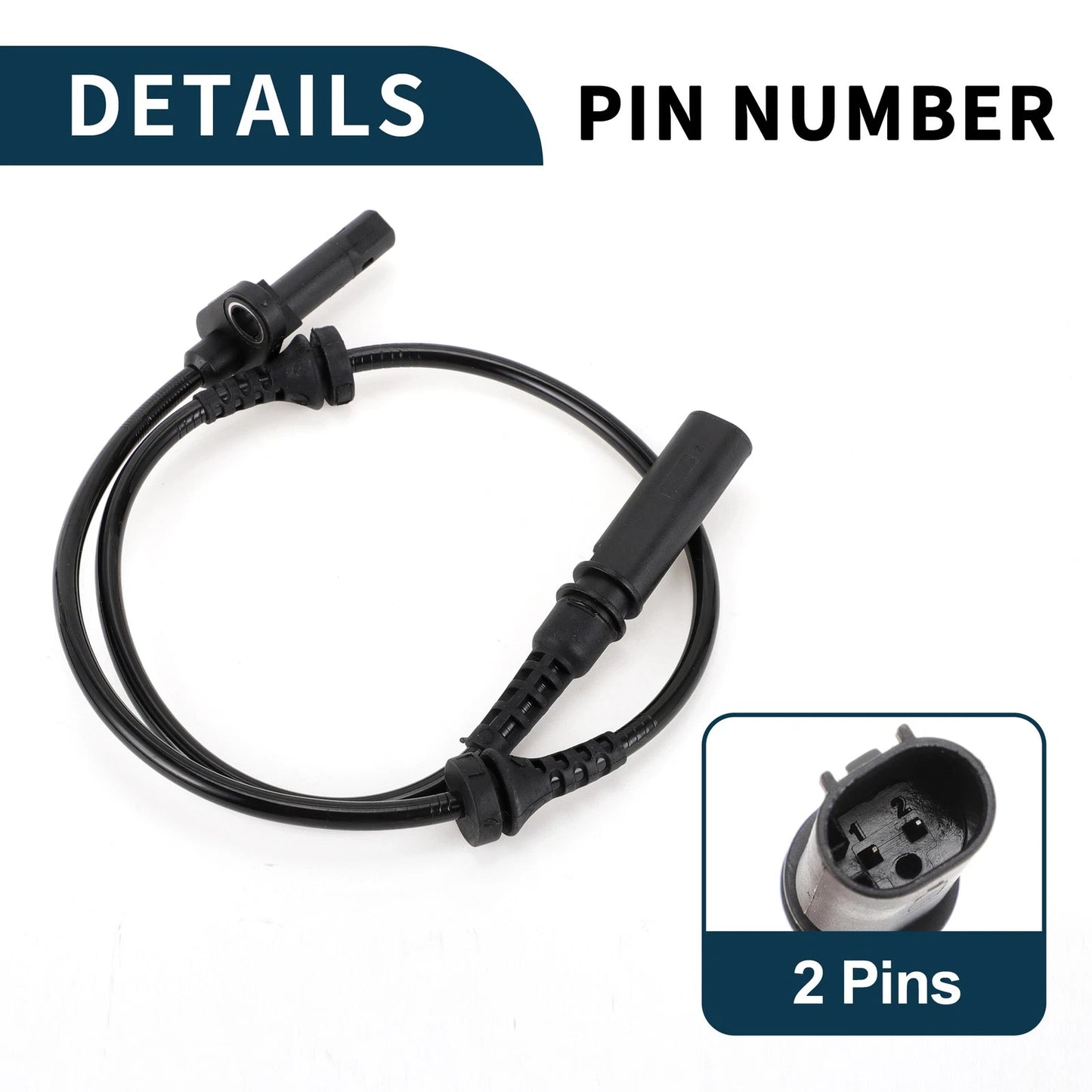 ABS Wheel Speed Sensor for BMW X5 2007-2018 (2 x Sensors)