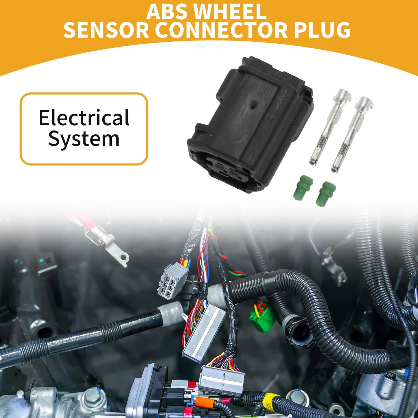 Pin ABS Wheel Sensor Connector for Toyota