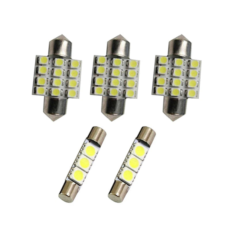 19 x White LED Dome Map Courtesy Lights for Honda Ridgeline (2006-2014)