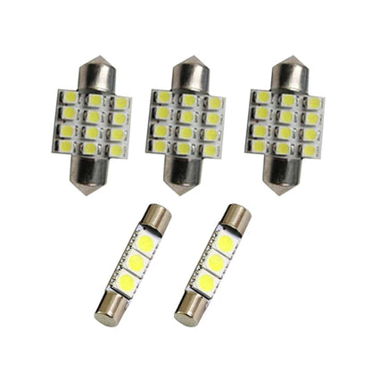 19 x White LED Dome Map Courtesy Lights for Honda Ridgeline (2006-2014)