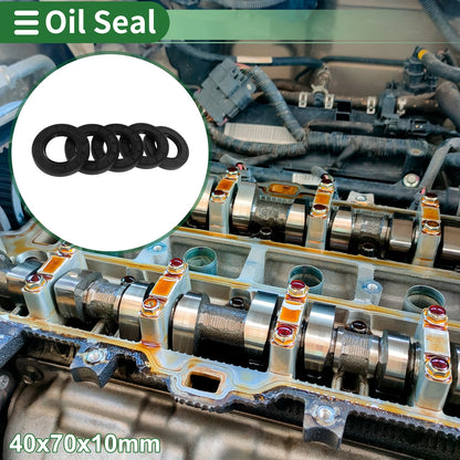 Oil Seal 40x70x10mm Seal Ring Rotary Shaft Seal NBR Rubber for Make Model