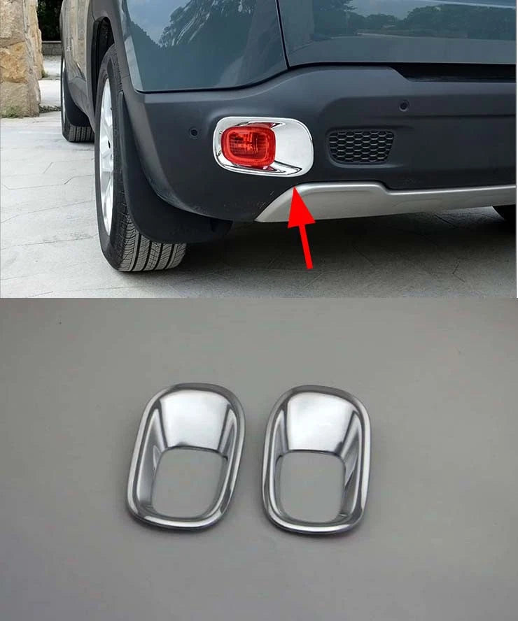 Rear Fog Light Cover Trim for 2015-2018 Jeep Renegade (2015-2018)