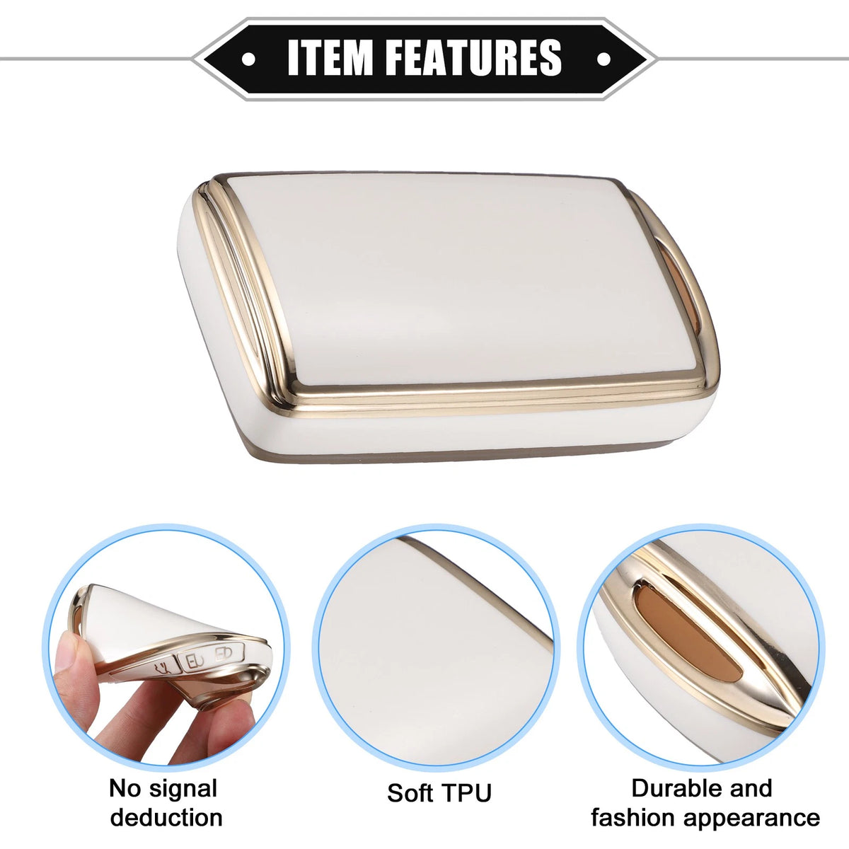 3 x Button Key Fob Cover for Mazda CX-5, CX-30, CX-9, 3 Hatchback (2012-2023)