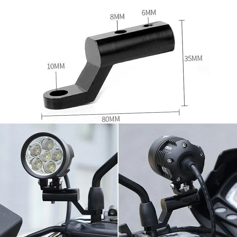 Handlebar Mirror Holder for Schwa F2 (M6, M8) (2020-2023)