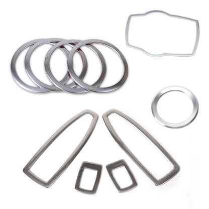 Window Switch Panel & Steering Wheel Ring Trim for BMW 3 Series (2006-2013)