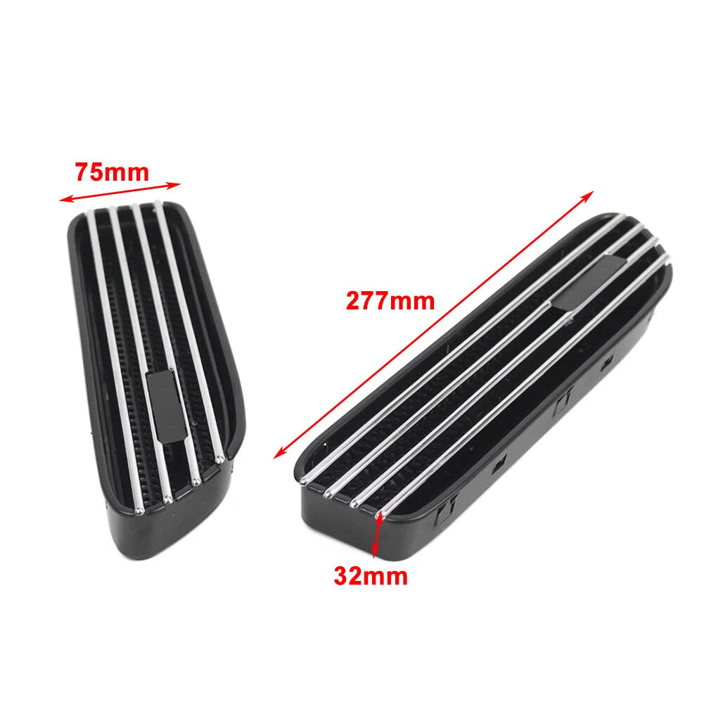 1 Pair ABS Side Fender Air Flow Vents Grille for BMW E46 M3 (2001-2006)