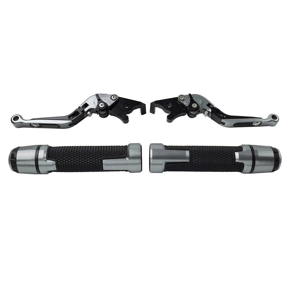 Titan Extendable Brake Clutch Levers Grips Set for Suzuki GSX1400 (2001-2008)