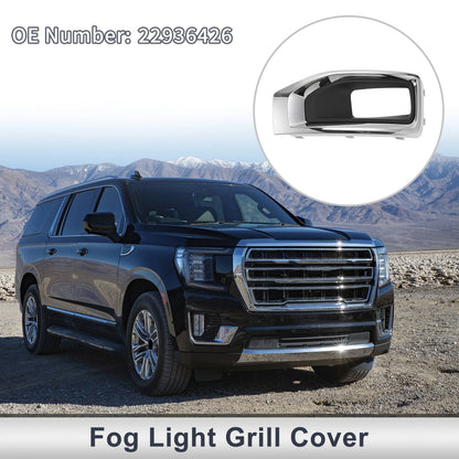 1 Pc Car Front Left Fog Light Grill for GMC Yukon (2015-2020)