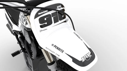 Yamaha PW 50 Pee Wee 50 BURN STYLE Decal Sticker Kit