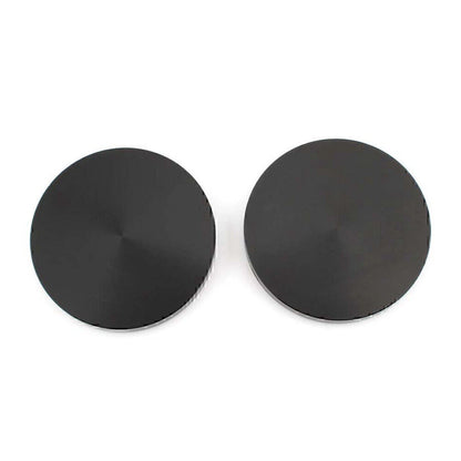 Black Handlebar Riser Top Clamp Covers for Harley Motorcycle