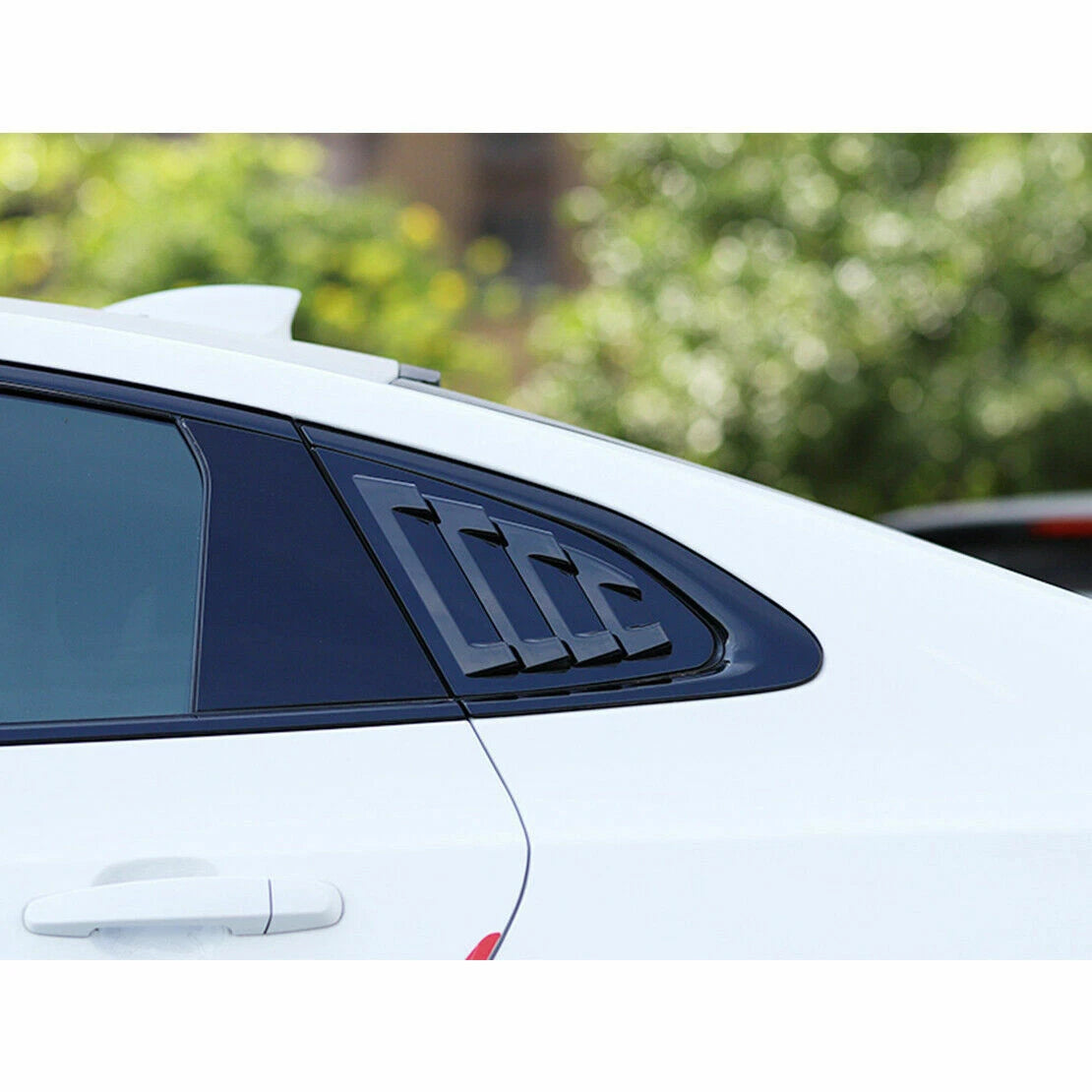 Vent / 1/4 Quarter Side Window Louver Cover for Chevrolet Malibu (2016–2020)