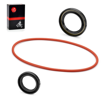 Rear Brake Panel Dust Seal O-Ring Kit for Yamaha Bruin 250 350