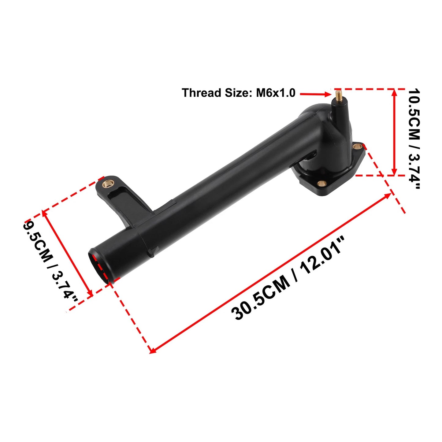 Engine Coolant Thermostat Water Inlet Pipe for Lexus Toyota (2000-2023)