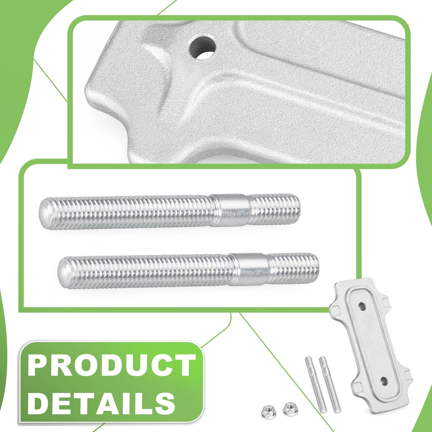 Plate Chain Adjuster & Bolts for Suzuki Quadsport Z400 LTZ400 2003-2007