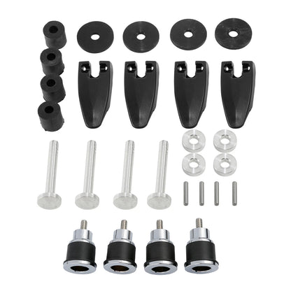 Quick Release Saddlebag Backrest Spools for Indian Chieftain (2014-2024)
