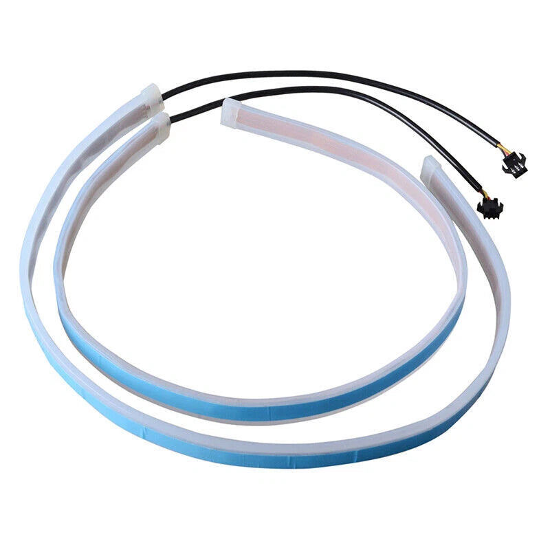 60cm RGB Car Flexible Tube LED Strip Daytime Running DRL Lights