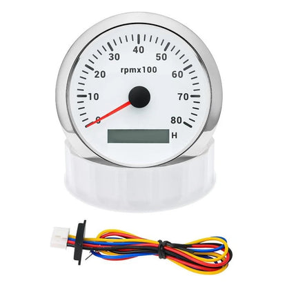 6 Gauge Set Speedo Tacho Oil Temp Fuel Volt for Car Truck Boat Marine