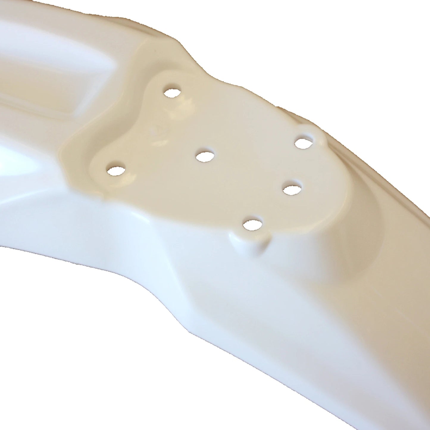 White Plastic Front Wheel Mud Guard Fender for CRF70 PIT PRO Trail Dirt Bike