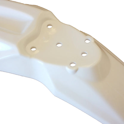 White Plastic Front Wheel Mud Guard Fender for CRF70 PIT PRO Trail Dirt Bike