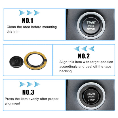Engine Start Stop Button Cover for Land Rover