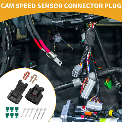 3 Pin Cam Speed Sensor Connector Plug for Mitsubishi