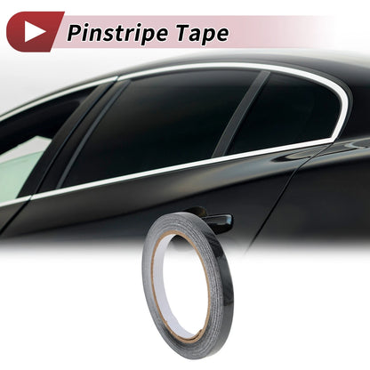 Pinstripe Tape 8mmx10m for Car & Motorcycle Stripes DIY Black