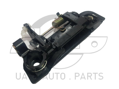 Front Left Outer Door Handle with Keyhole Black for Toyota Hiace (1989-2005)