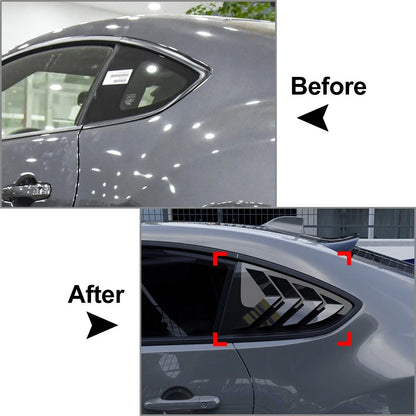 Rear Shutter Window Louver Cover for Toyota GR86, Subaru BRZ (2022-2024)