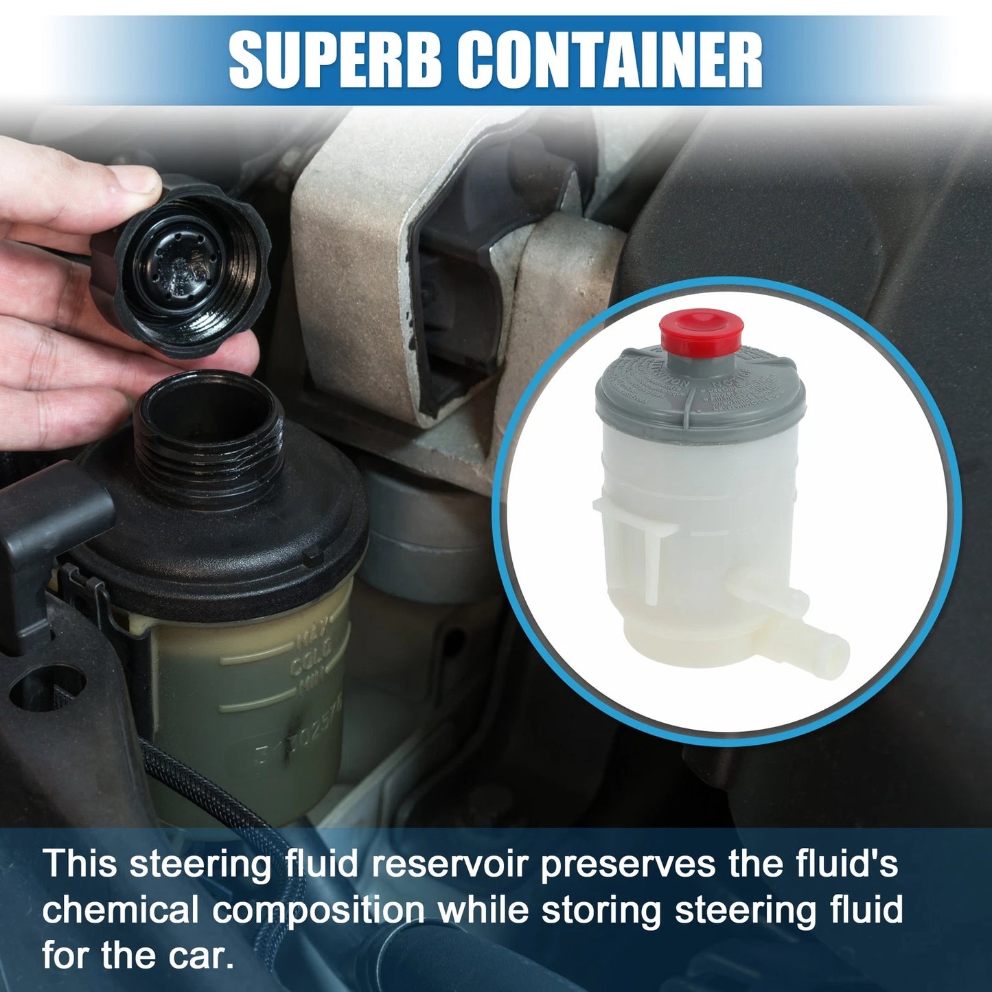 Power Steering Reservoir for Honda Accord (2003 - 2007)