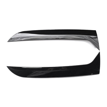 Rear Window Side Spoiler Canard Trim for VW Tiguan 2007-2016 BLACK